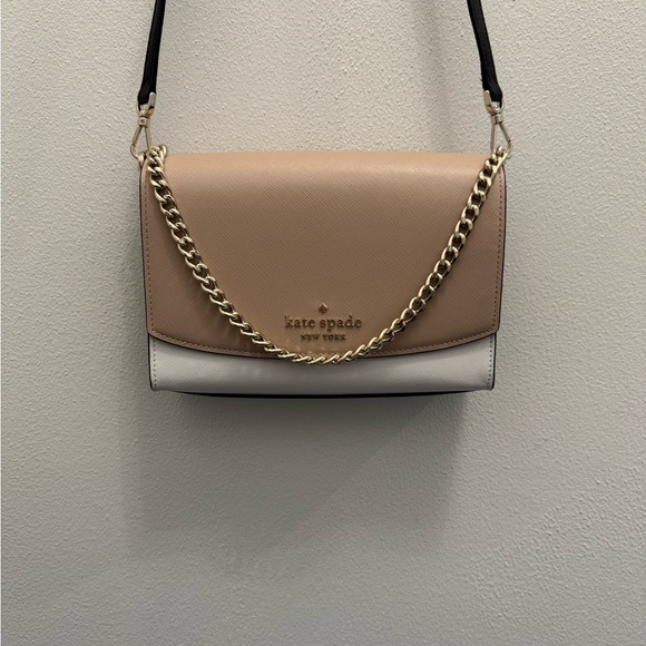 Kate Spade Tan, White and Black Neutral Crossbody Bag - Picture 3 of 16